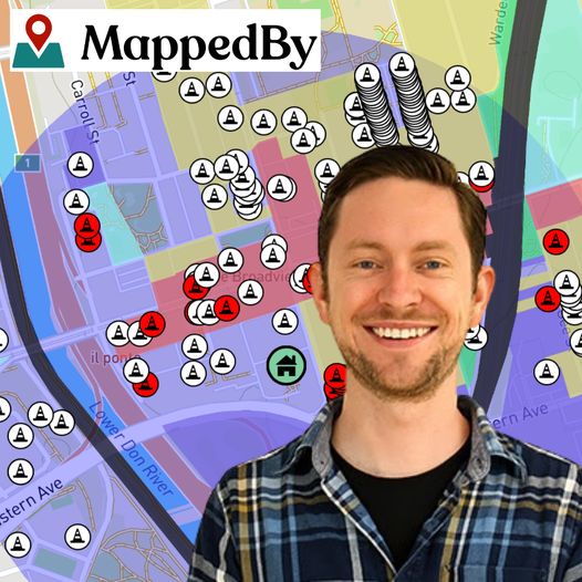 A photo of Mappedby founder Andrew McGrath